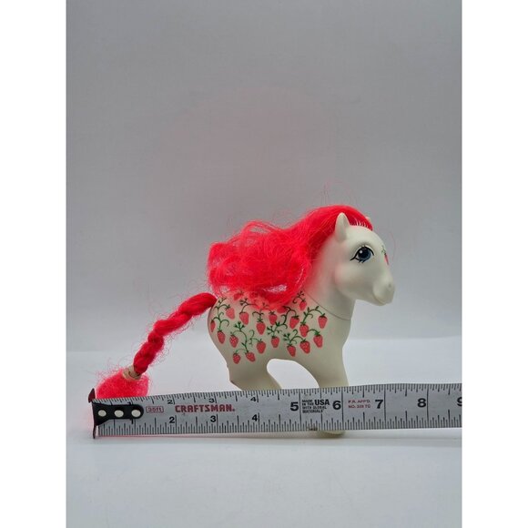 Vintage My Little Pony G1 Sugarberry Twice As Fancy Strawberry 1987 - Picture 5 of 7